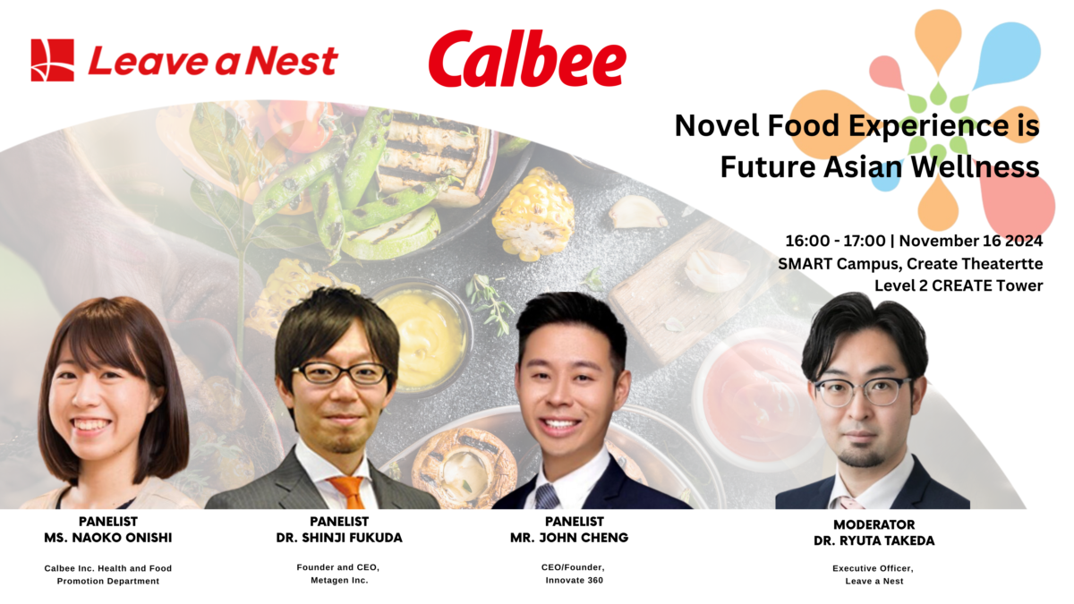 HIC Calbee Panel Session: Novel Food Experience is Future Asian Wellness