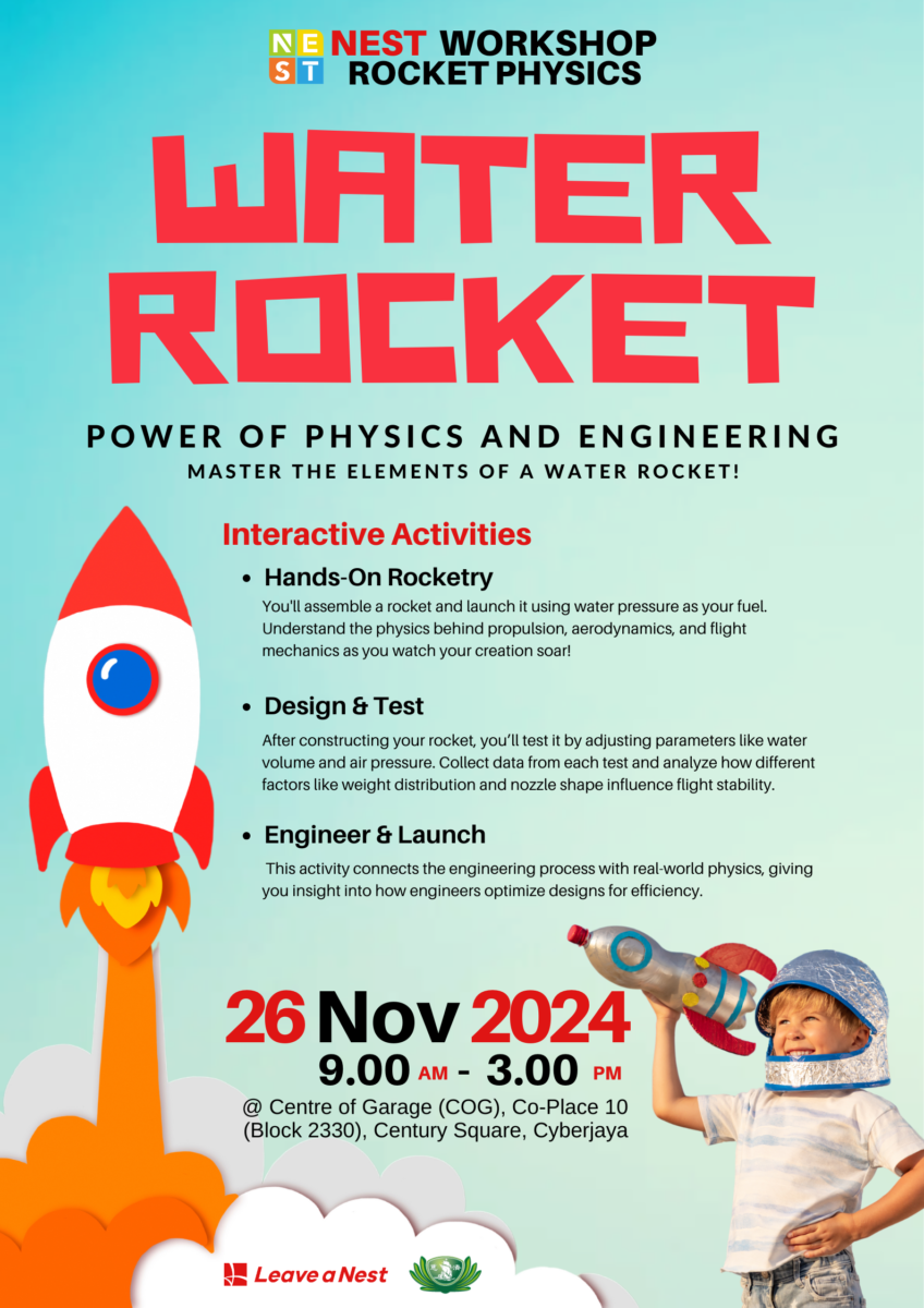 Nest Workshop: Rocket Workshop with Tzu Chi International School