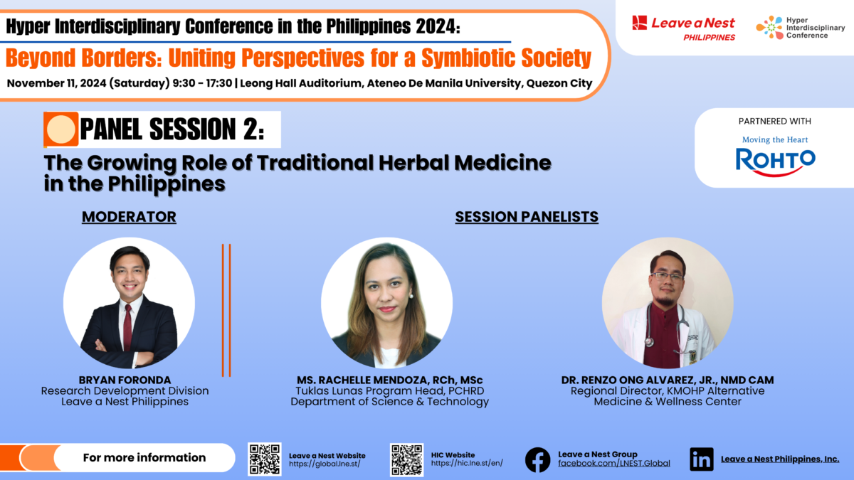 From Sowing to Solving: Traditional Herbal Medicine takes Center Stage in HIC Philippines 2024