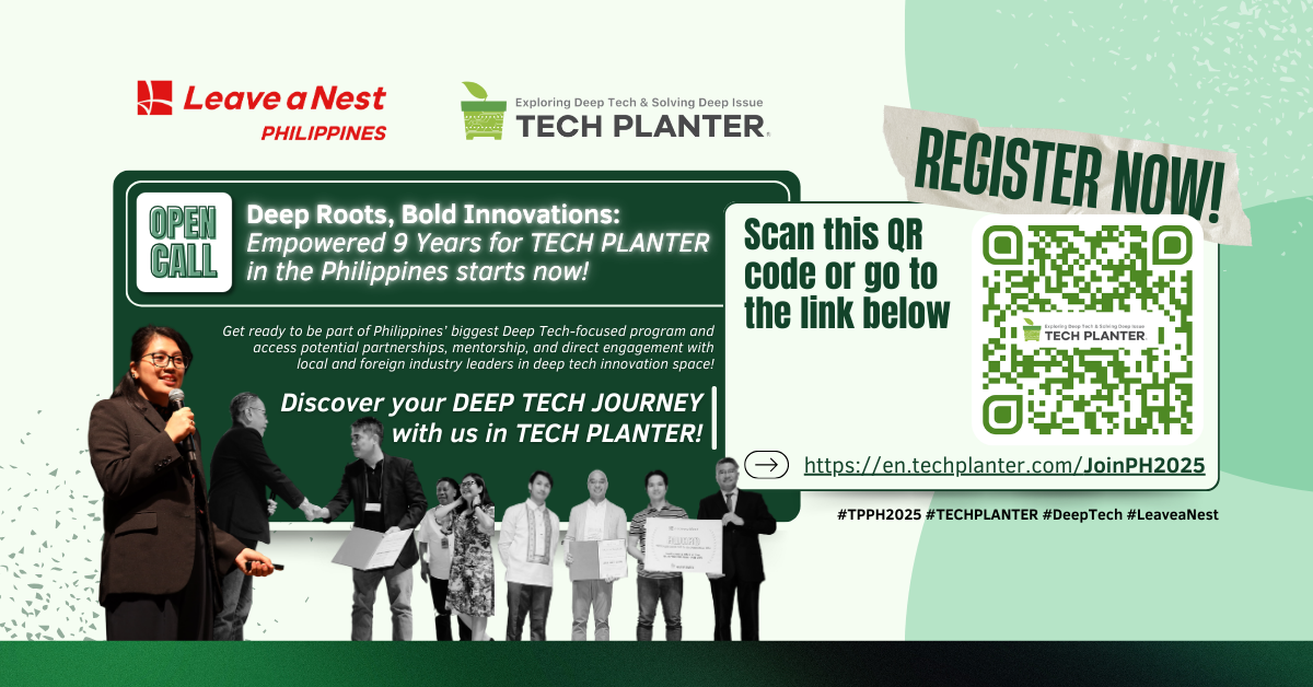 Deep Roots, Bold Innovations: Empowered 9 Years for TECH PLANTER in the Philippines starts now!