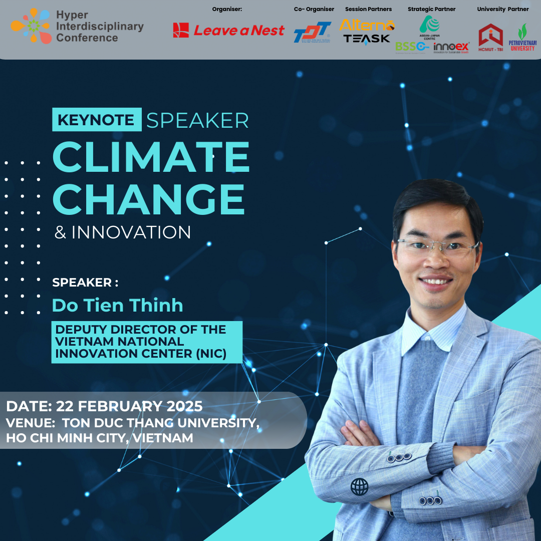 Vietnam National Innovation Center’s Deputy Director, Mr. Do Tien Thinh, Announced as Keynote Speaker for Hyper Interdisciplinary Conference Vietnam 2025