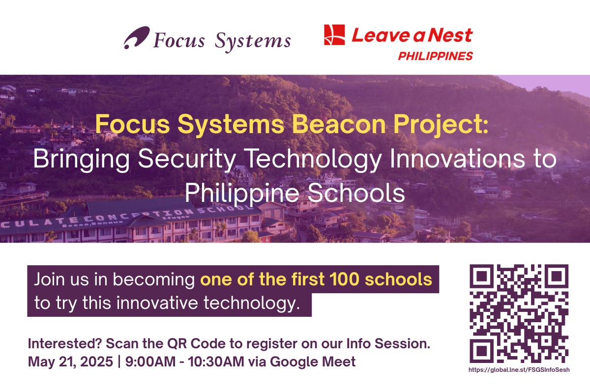 Focus Systems Beacon Project: Bringing Security Technology Innovations to Philippine Schools