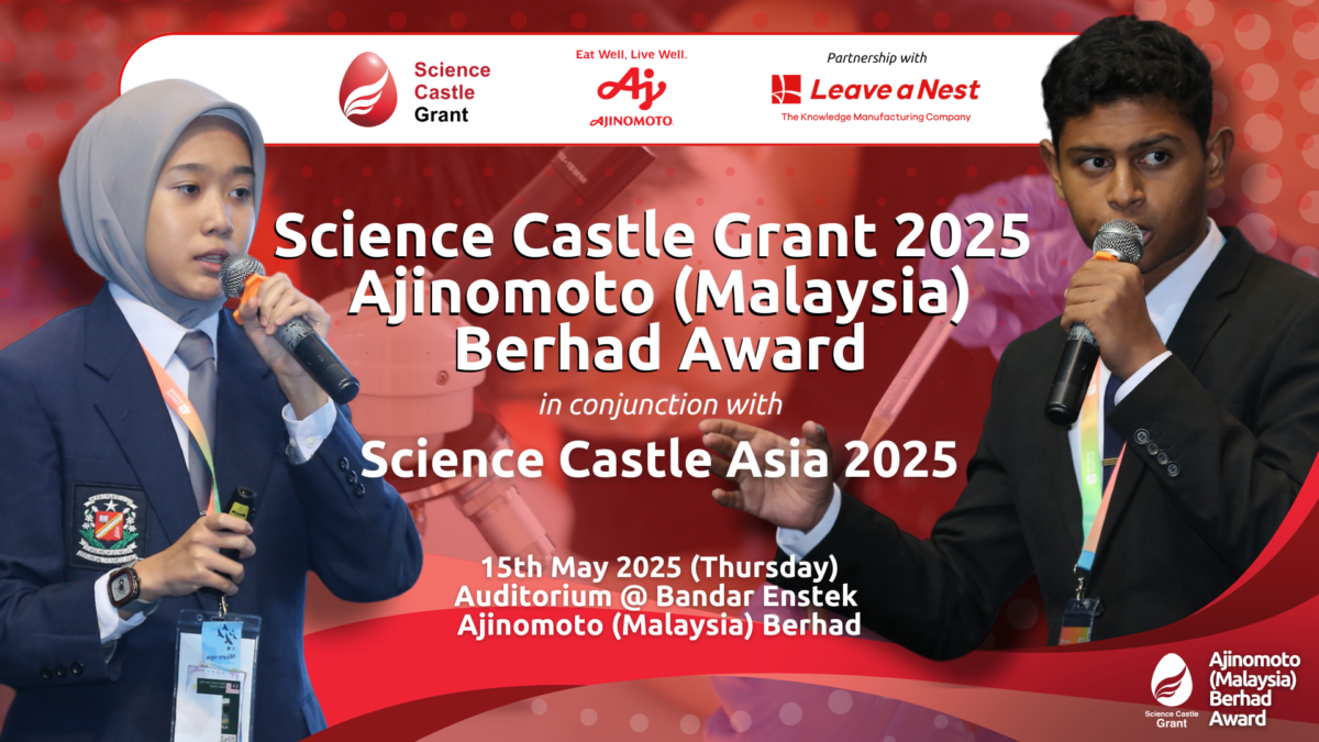 The Science Castle Grant 2025 Ajinomoto Malaysia Berhad: Empowering More Young Innovators Across Malaysia