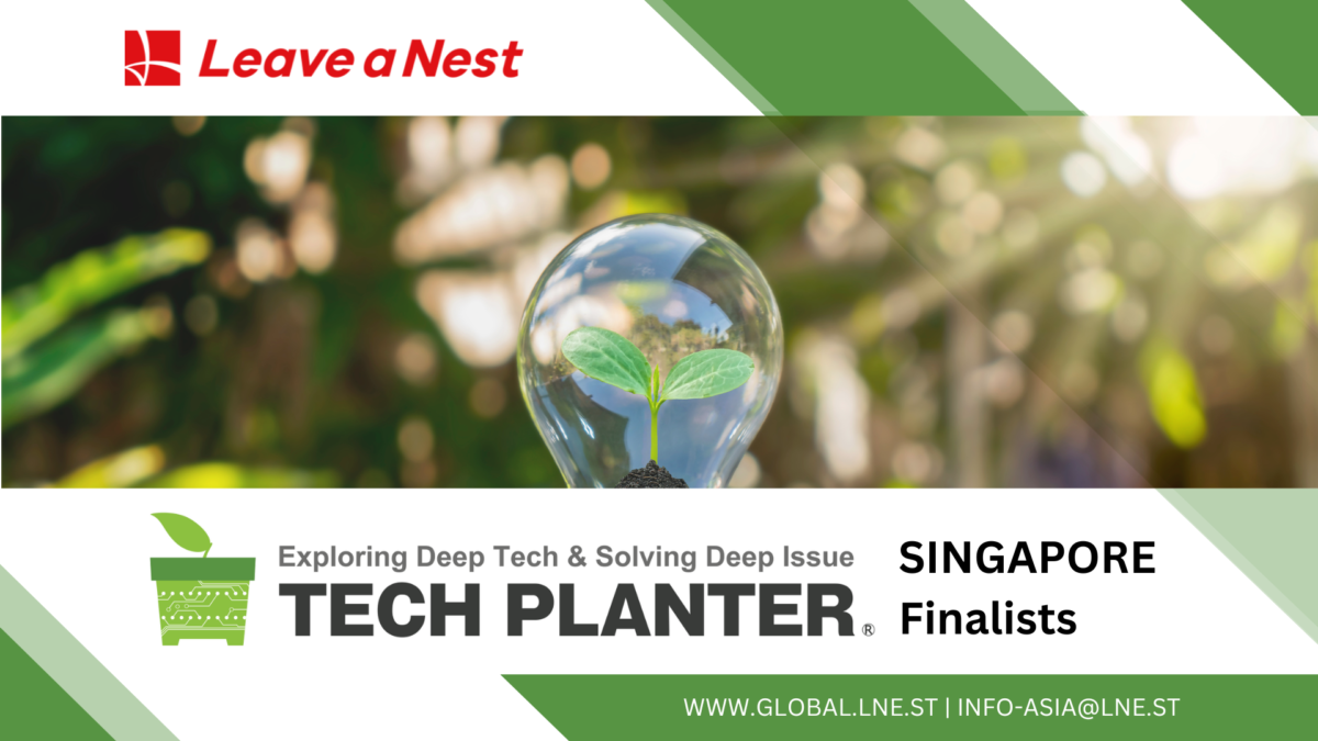 Announcement of Finalists and Lightning Talk Teams for TECH PLANTER Singapore 2025!
