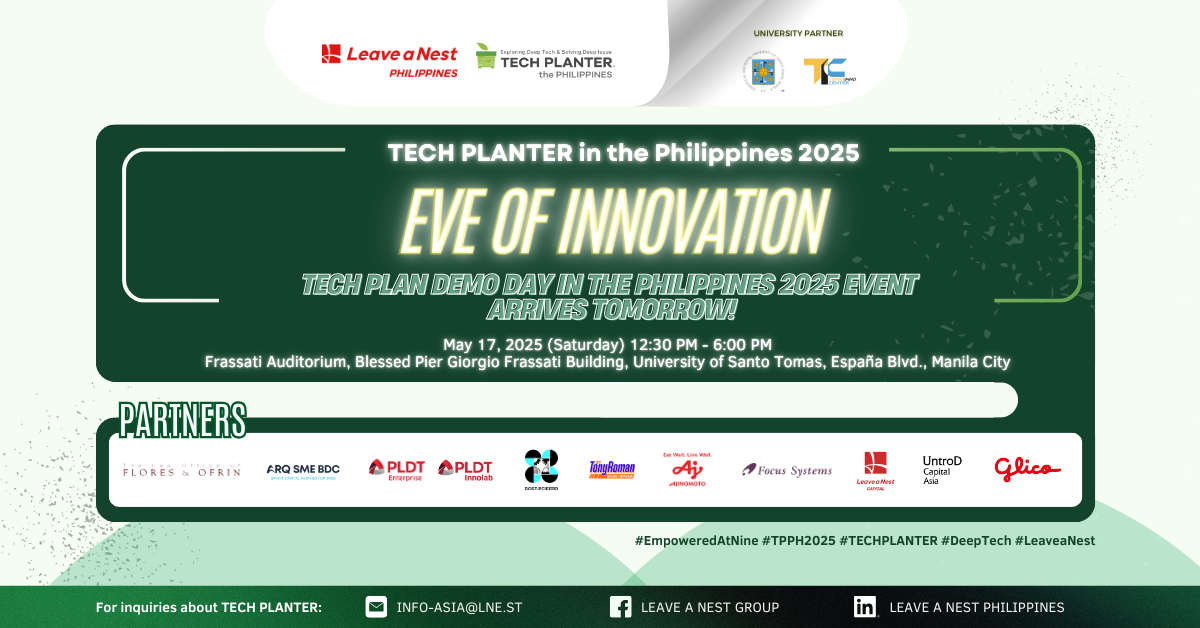 On the Eve of Innovation: TECH PLAN Demo Day in the Philippines 2025 Arrives Tomorrow!