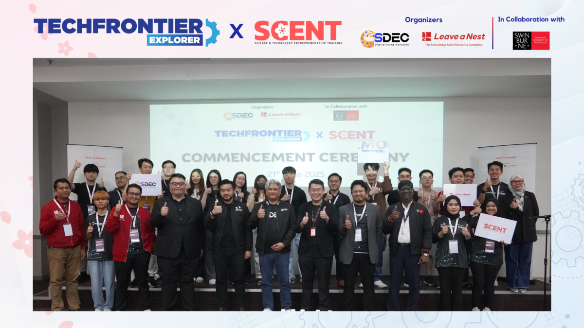 Leave a Nest Malaysia Launches SCENT 2025 Program in Collaboration with SDEC’s “TechFrontier Explorer” and Swinburne Sarawak to Foster Deep-Tech Entrepreneurship