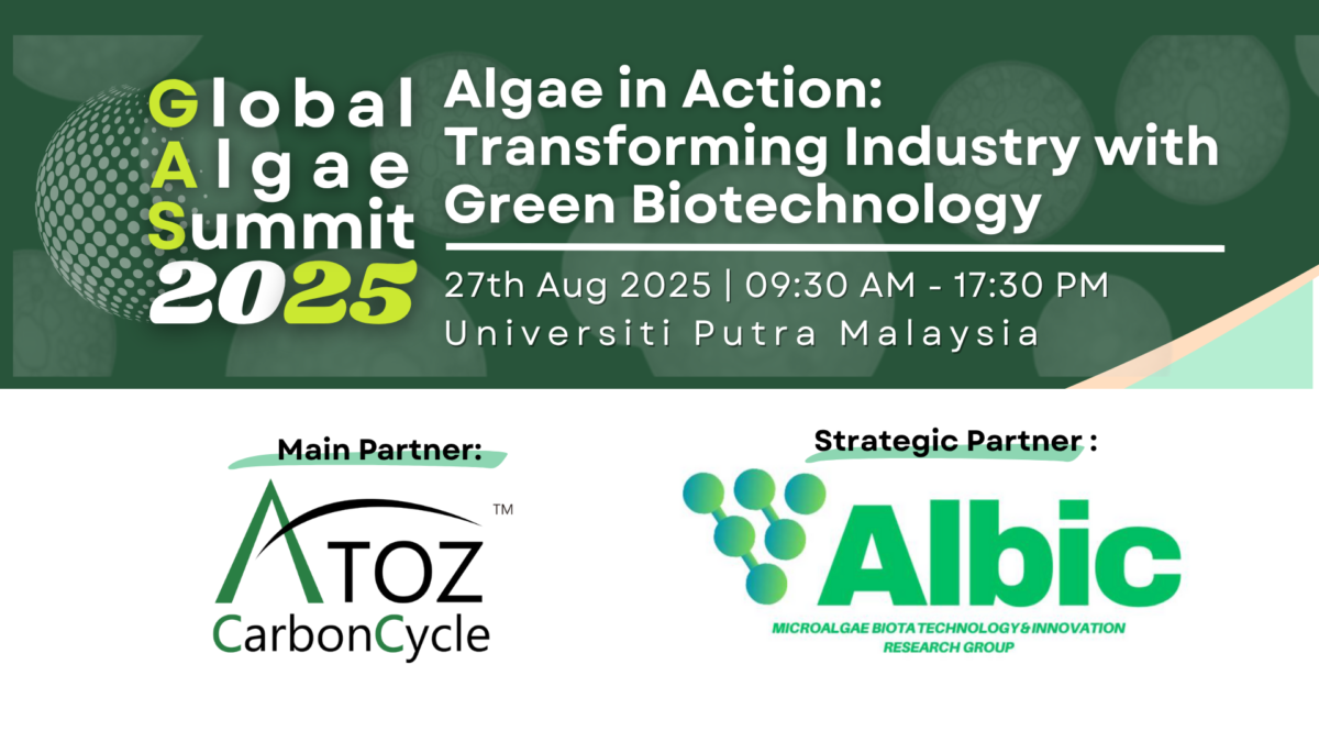 Announcing Our Esteemed Partners for Global Algae Summit 2025!