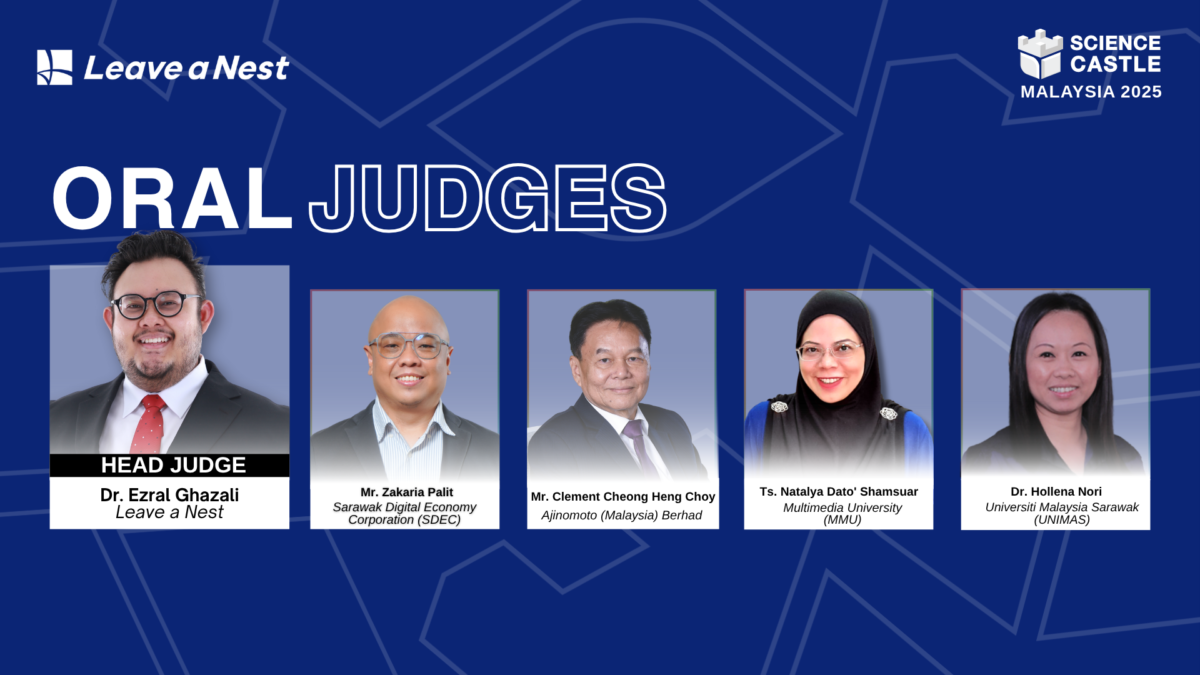 Introducing the Oral Judges of Science Castle Malaysia 2025