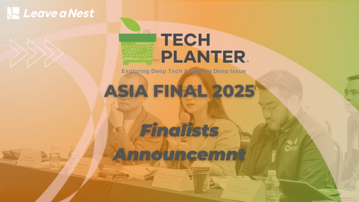 TECH PLANTER Asia Final 2025 Announces 14 Outstanding Finalists