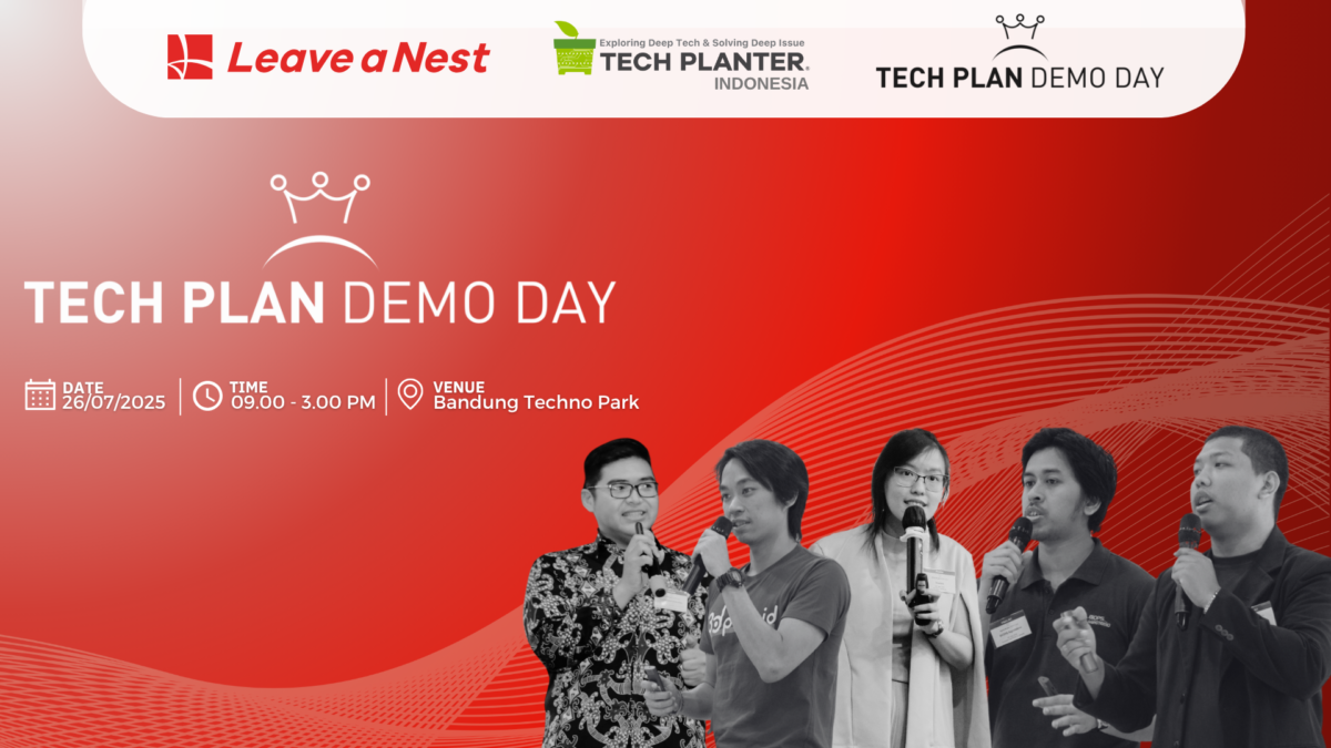TECH PLAN Demo Day in Indonesia 2025 is Happening this Saturday!