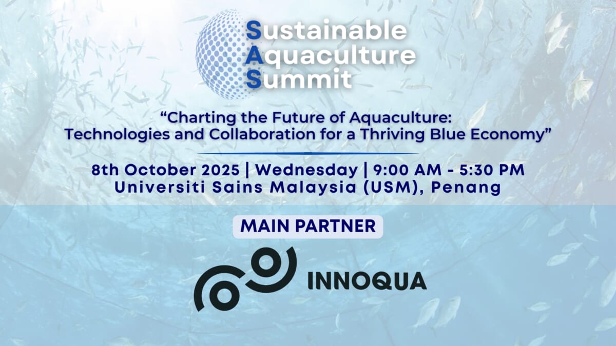 Sustainable Aquaculture Summit 2025: INNOQUA Announced as Main Partner