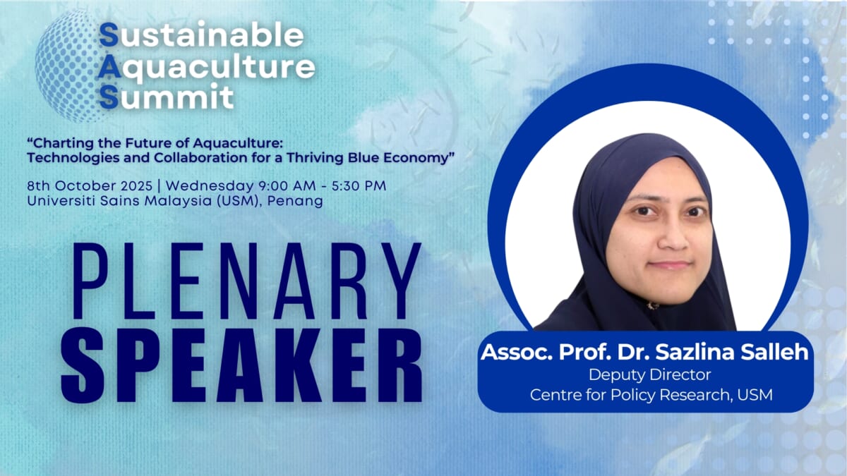 Sustainable Aquaculture Summit (SAS) 2025: Plenary Speaker Announcement