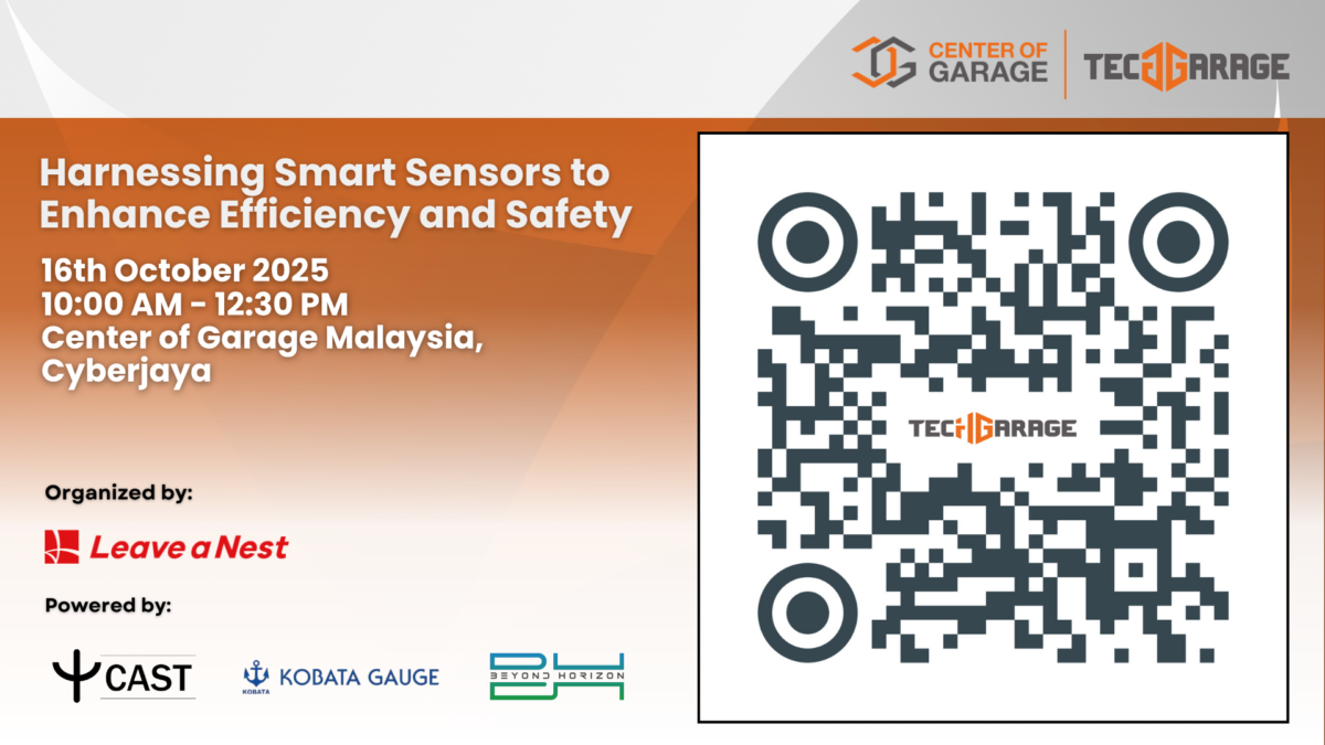 Join Us to Explore Smart Sensor Technology at TECH GARAGE Seminar Vol. 9!