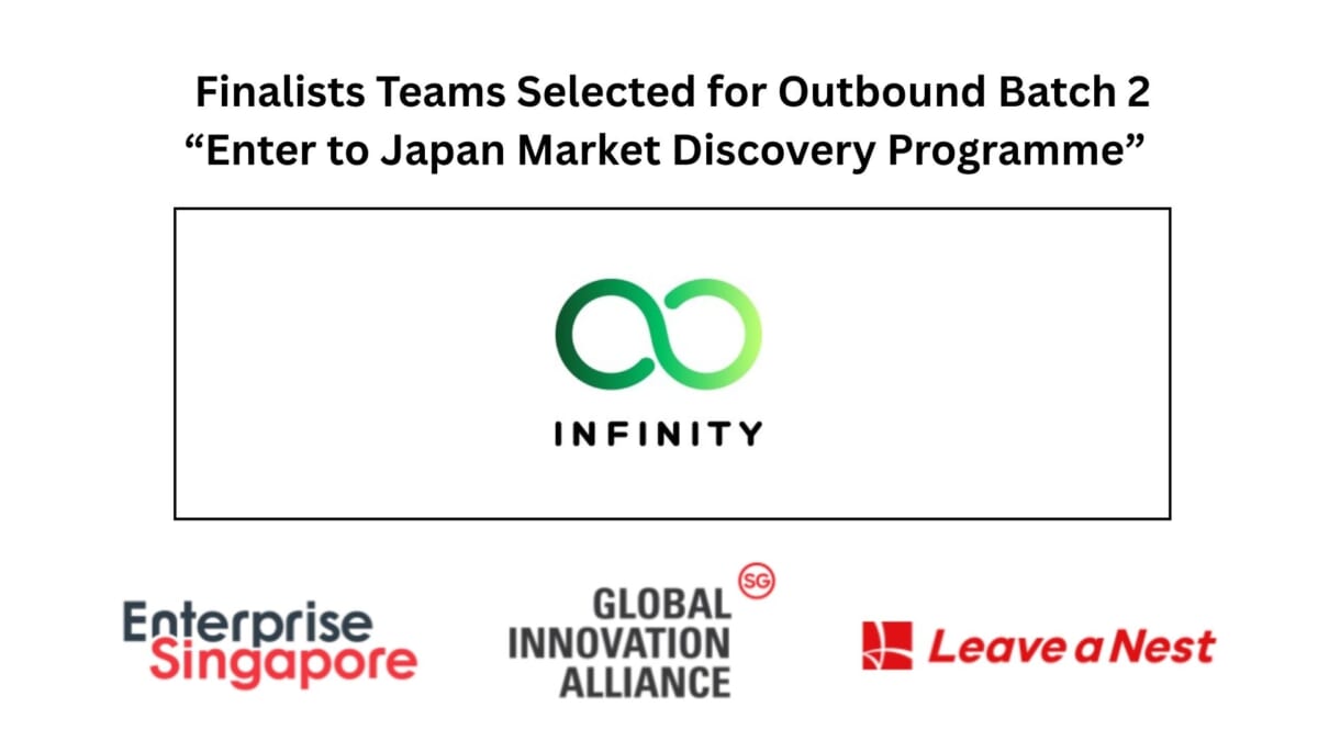 [Announcement] Infinity Cube selected for Batch 10 of the “Enter to Japan Business Creation Program”