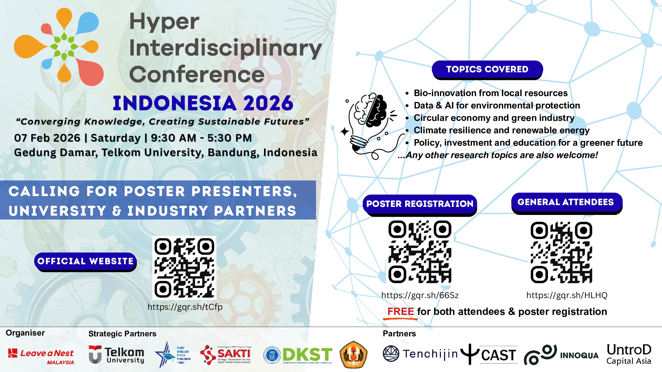Indonesia Hyper Interdisciplinary Conference 2026 for Converging Knowledge and Creating Sustainable Futures