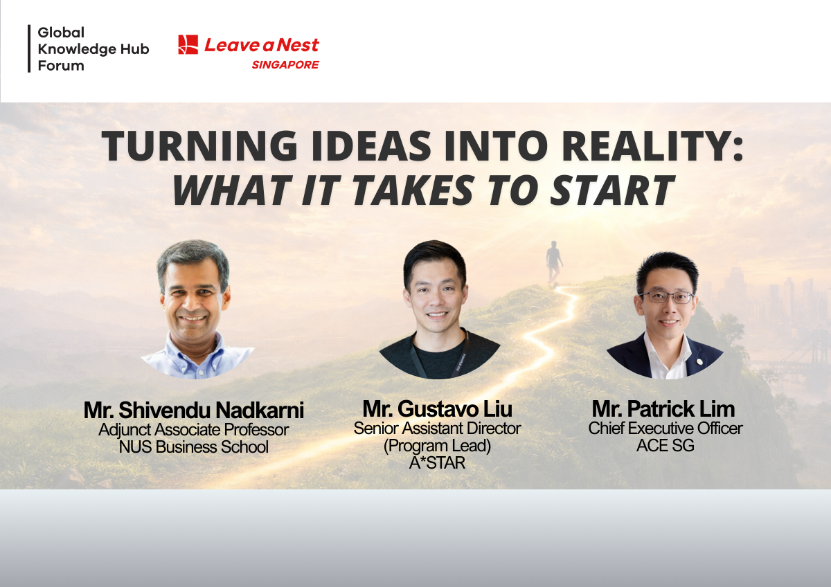 GKHF Panel: Turning Ideas into Reality – What it Takes to Start