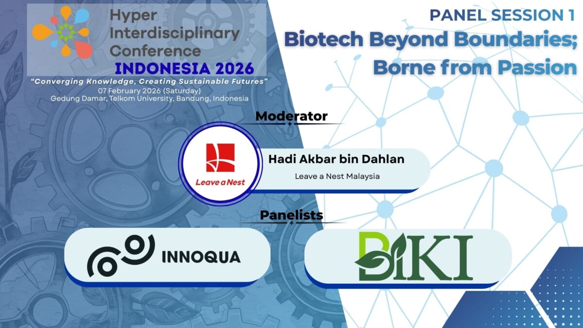 Biotech Beyond Boundaries: Borne from Passion — Panel Session 1 at HIC IDN 2026