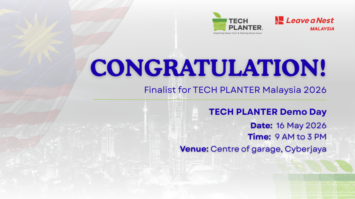 Announcement of Finalists for TECH PLAN DEMO DAY in Malaysia 2026