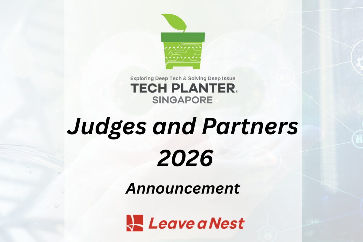 Announcing Partners and Esteemed Panel of Judges for Upcoming TECH PLANTER Singapore 2026 Demo Day