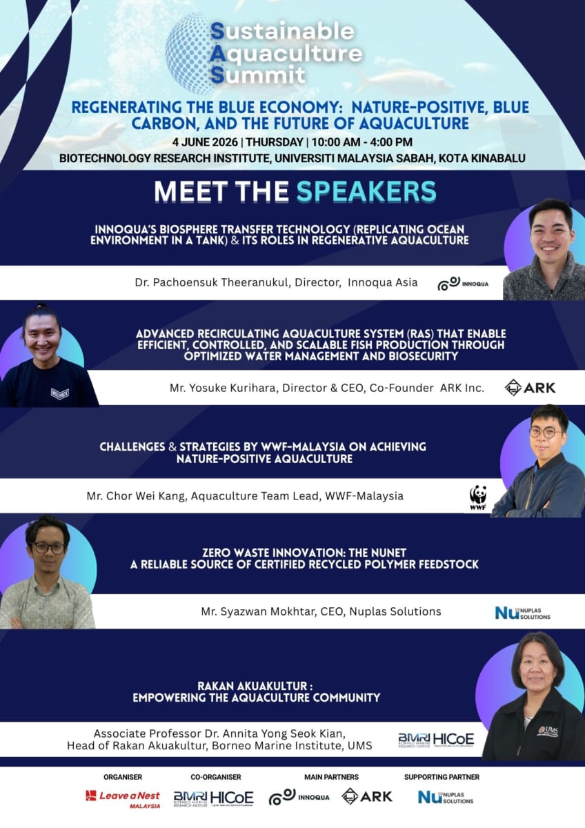 Sustainable Aquaculture Summit 2026 Announces Distinguished Line-Up of Speakers