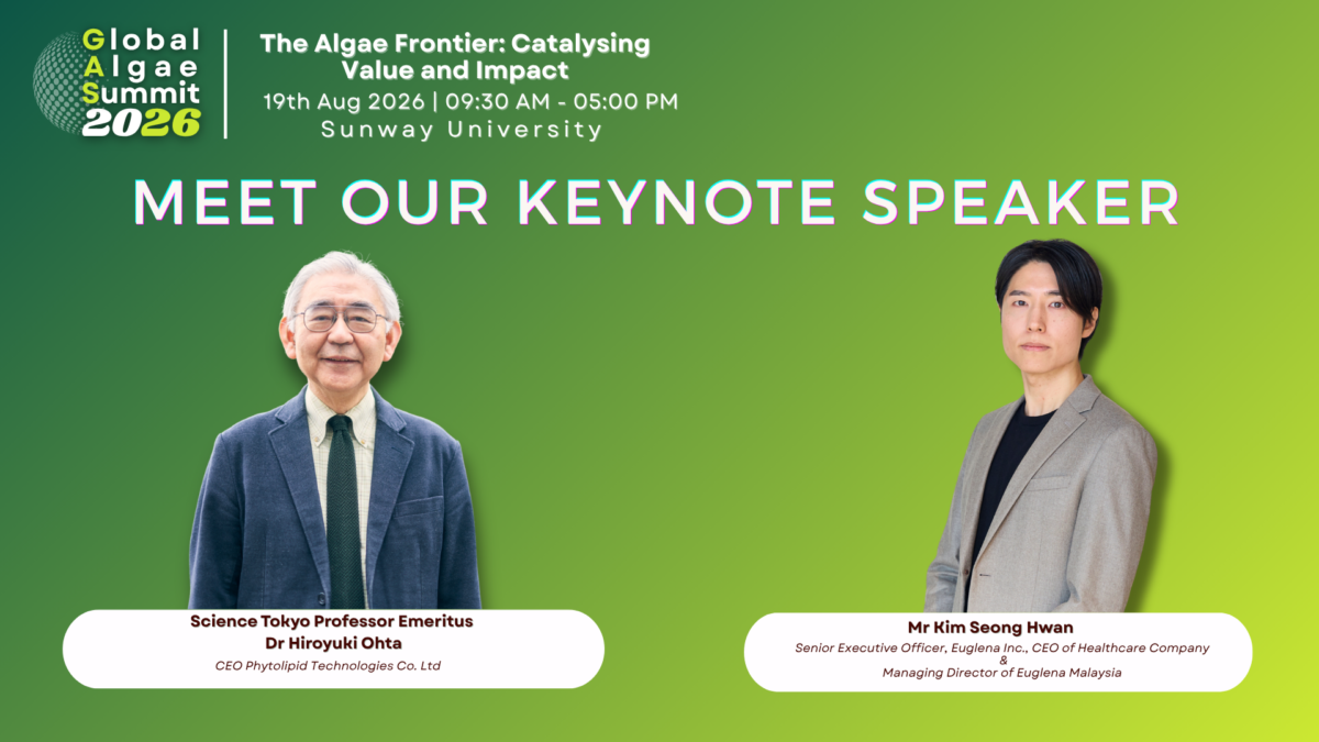 Global Algae Summit 2026 Unveils Distinguished Keynote Speakers