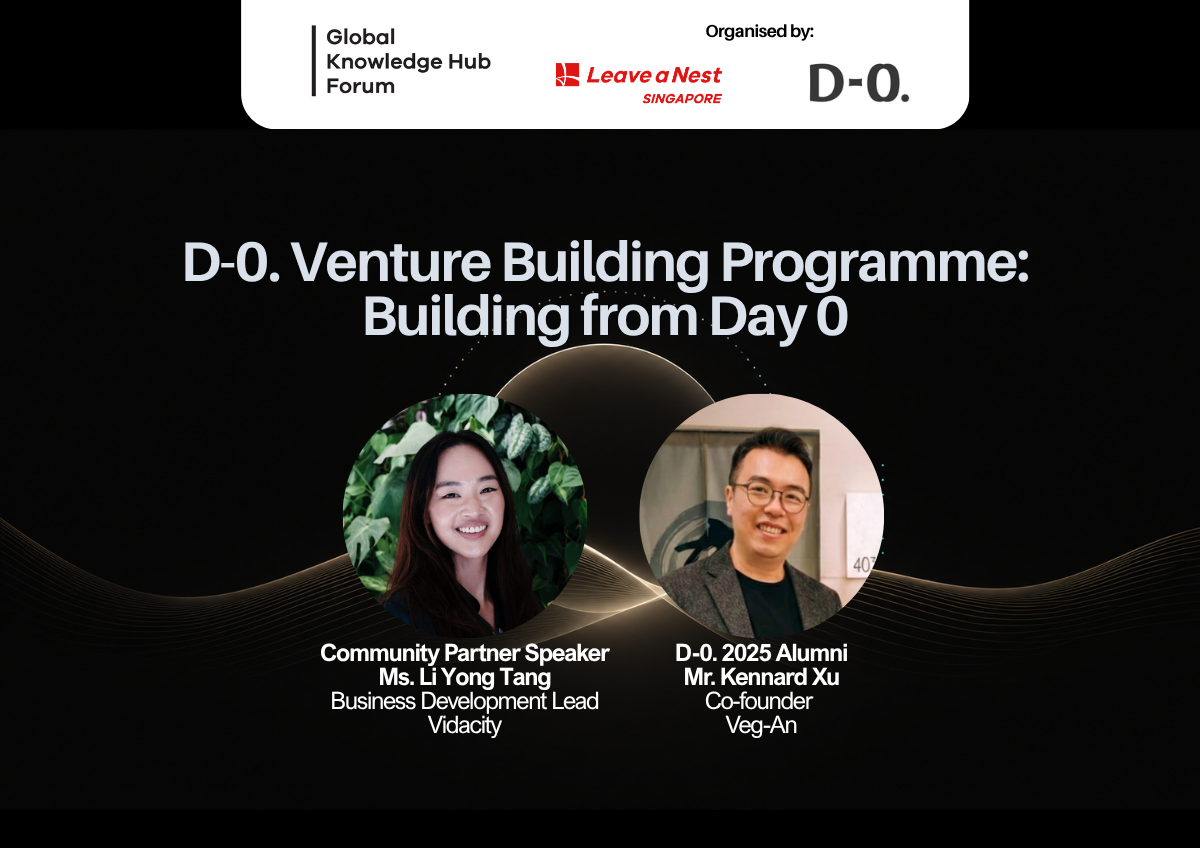 GKHF Aug 2026 Panel | D-0. Venture Building Programme: Building From Day 0