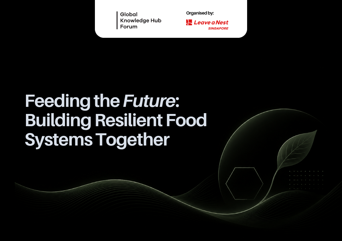 GKHF Aug 2026 Panel | Feeding the Future: Building Resilient Food Systems Together
