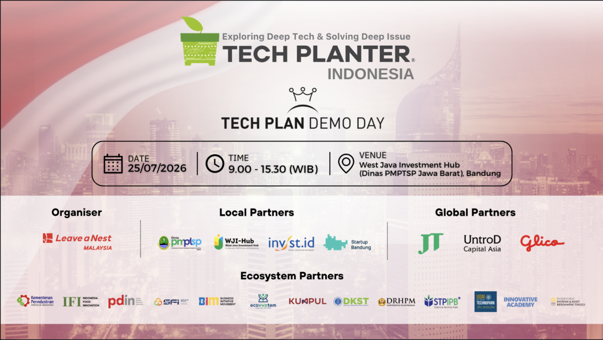 Meet the Judges and Partners of TECH PLANTER Indonesia 2026