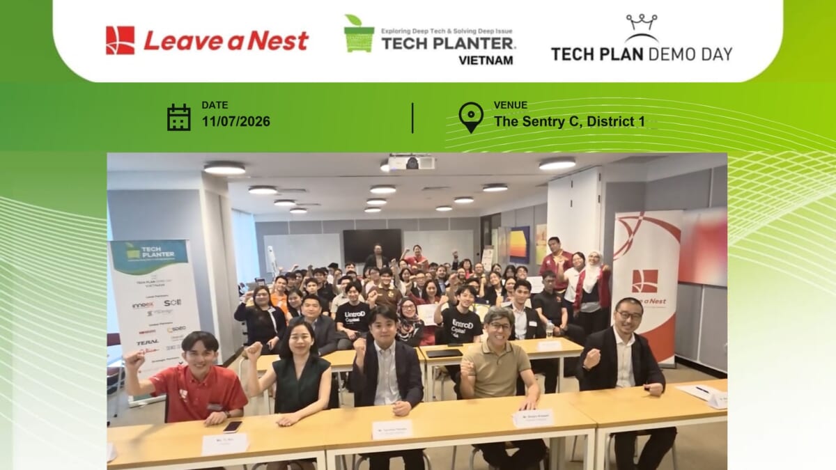 Shio-Ion Emerges as Grand Winner of TECH PLANTER Vietnam 2026!