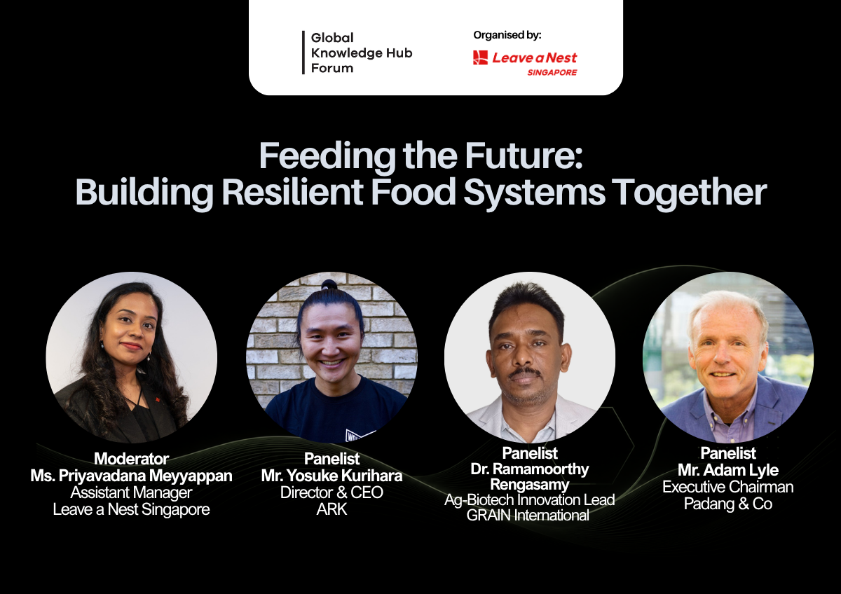 GKHF Aug 2026 Panel | Feeding the Future: Building Resilient Food Systems Together