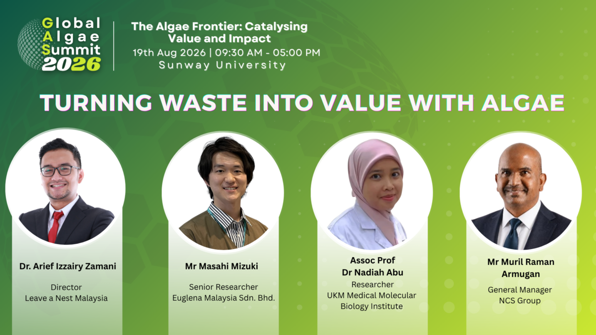 Global Algae Summit 2026 to Explore How Algae Can Turn Waste into New Economic Value