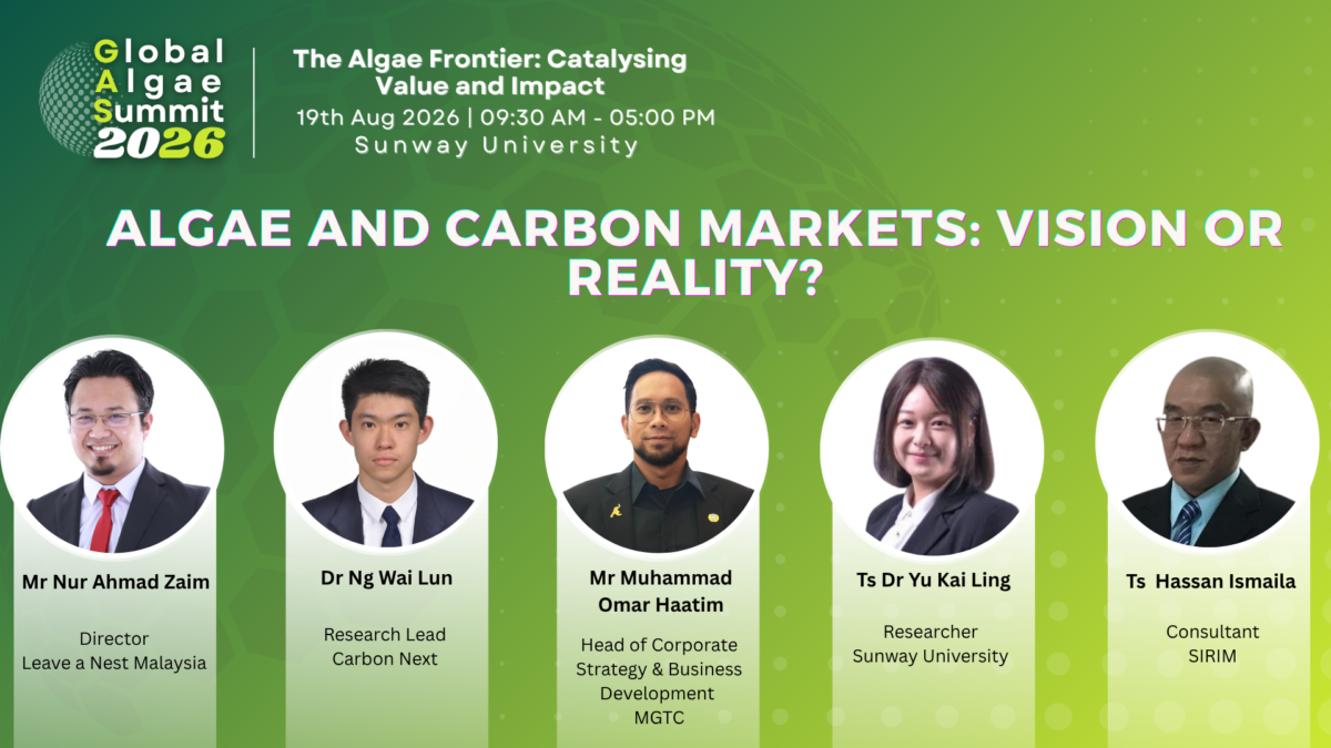 Global Algae Summit 2026 to Examine the Role of Algae in Carbon Markets
