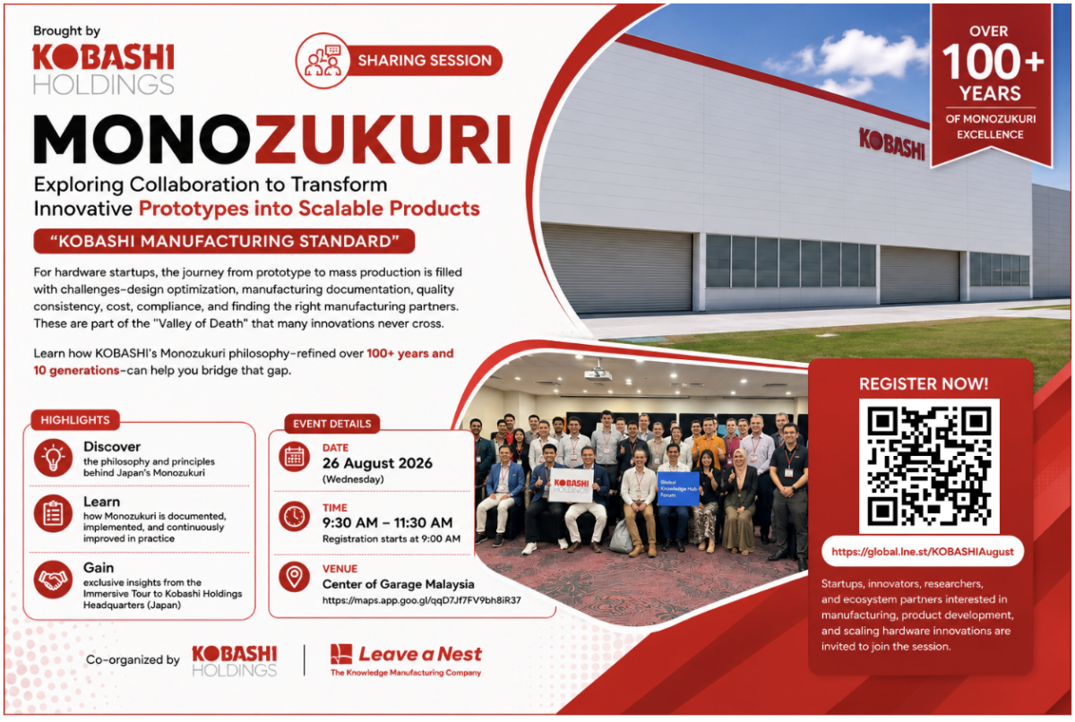 KOBASHI Monozukuri: Exploring Collaboration to Transform Innovative Prototypes into Scalable Products