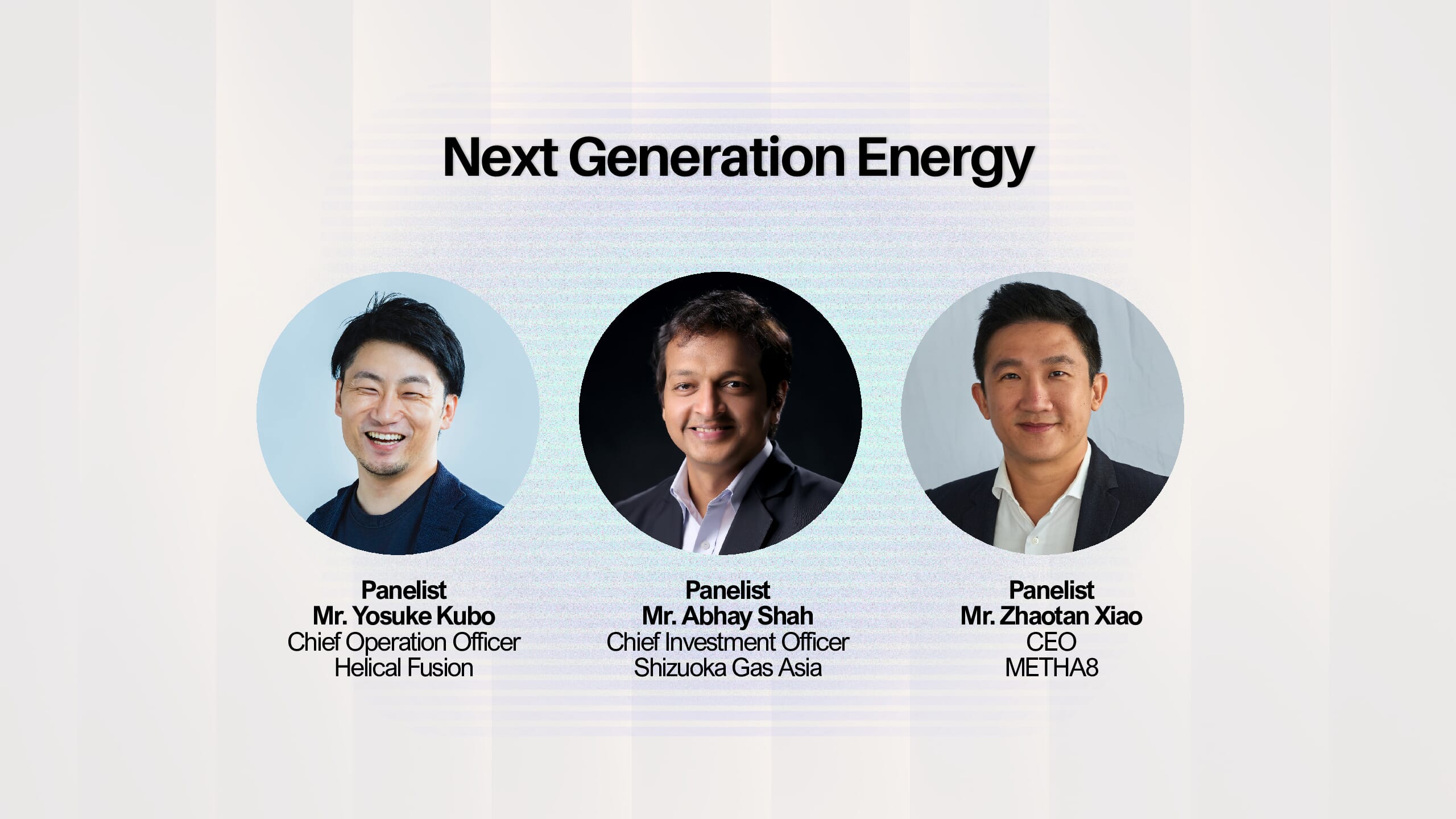 FFFS 2026 | Future Energy Panel 1: Next Generation Energy